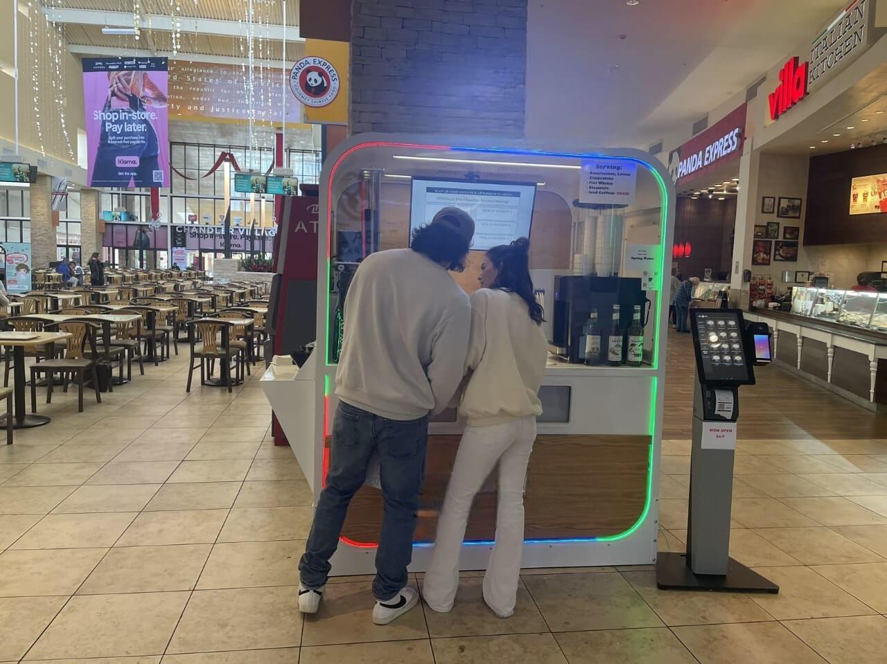 Robot in another mall